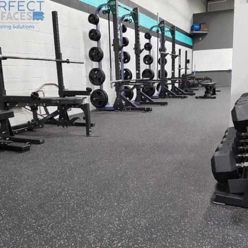 hockey training rubber floor roll grey speckled