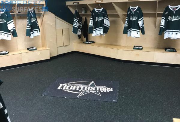hockey dressing room rubber rolls