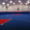 indoor solid top court tile