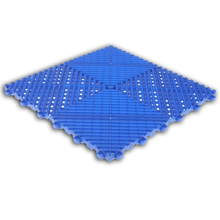 Victory Blue Garage Tile